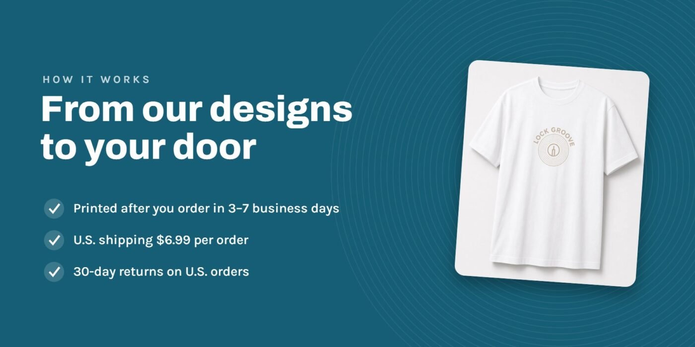Sideline Harbor – printed to order in the USA, U.S. shipping $6.99, 30-day U.S. returns